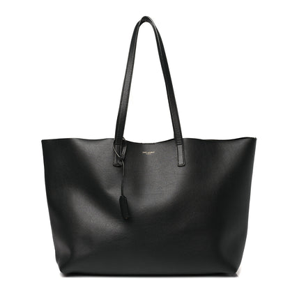 Saint Laurent Calfskin Large Shopping Tote Black 1 of 10