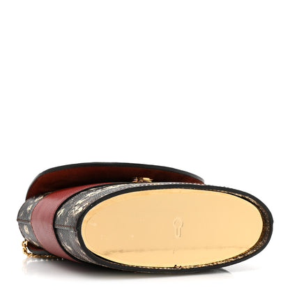 Chloe Calfskin Lizard Embossed Small Aby Lock Sepia Brown 4 of 10
