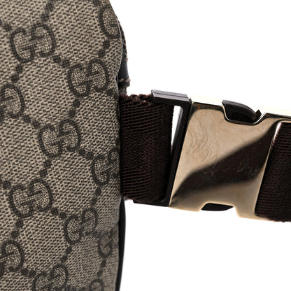 Gucci GG Supreme Monogram Belt Bag Dark Brown 23 of 26