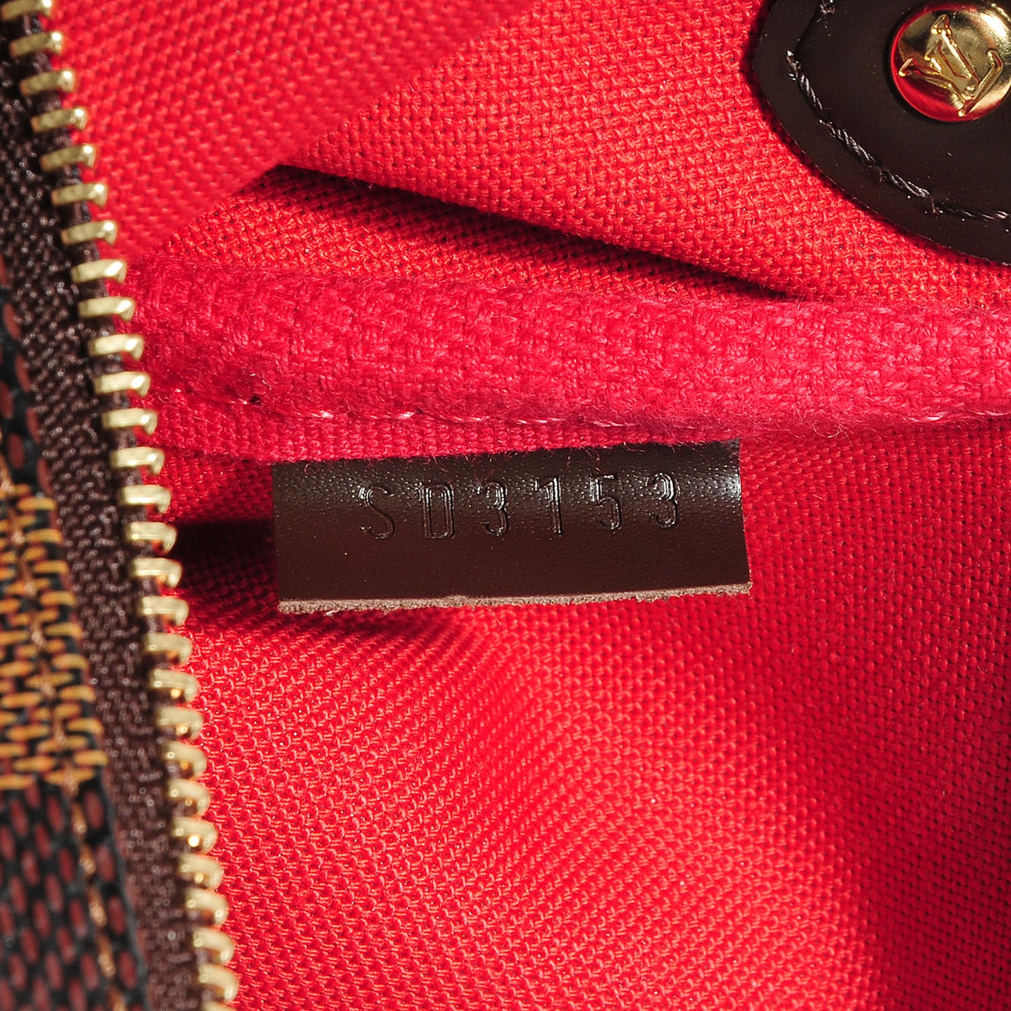 Damier Ebene Eva Clutch