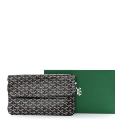 Goyard Goyardine Sainte Marie Soft Clutch Black 9 of 9