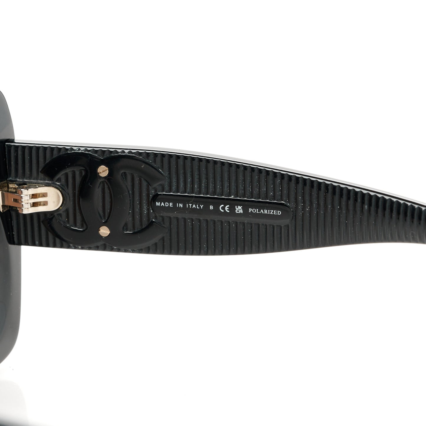 Square Polarized CC Sunglasses 5494-A Black