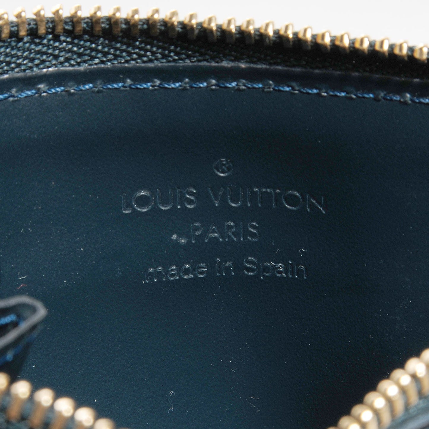 Vernis Key Pouch Blue Nuit