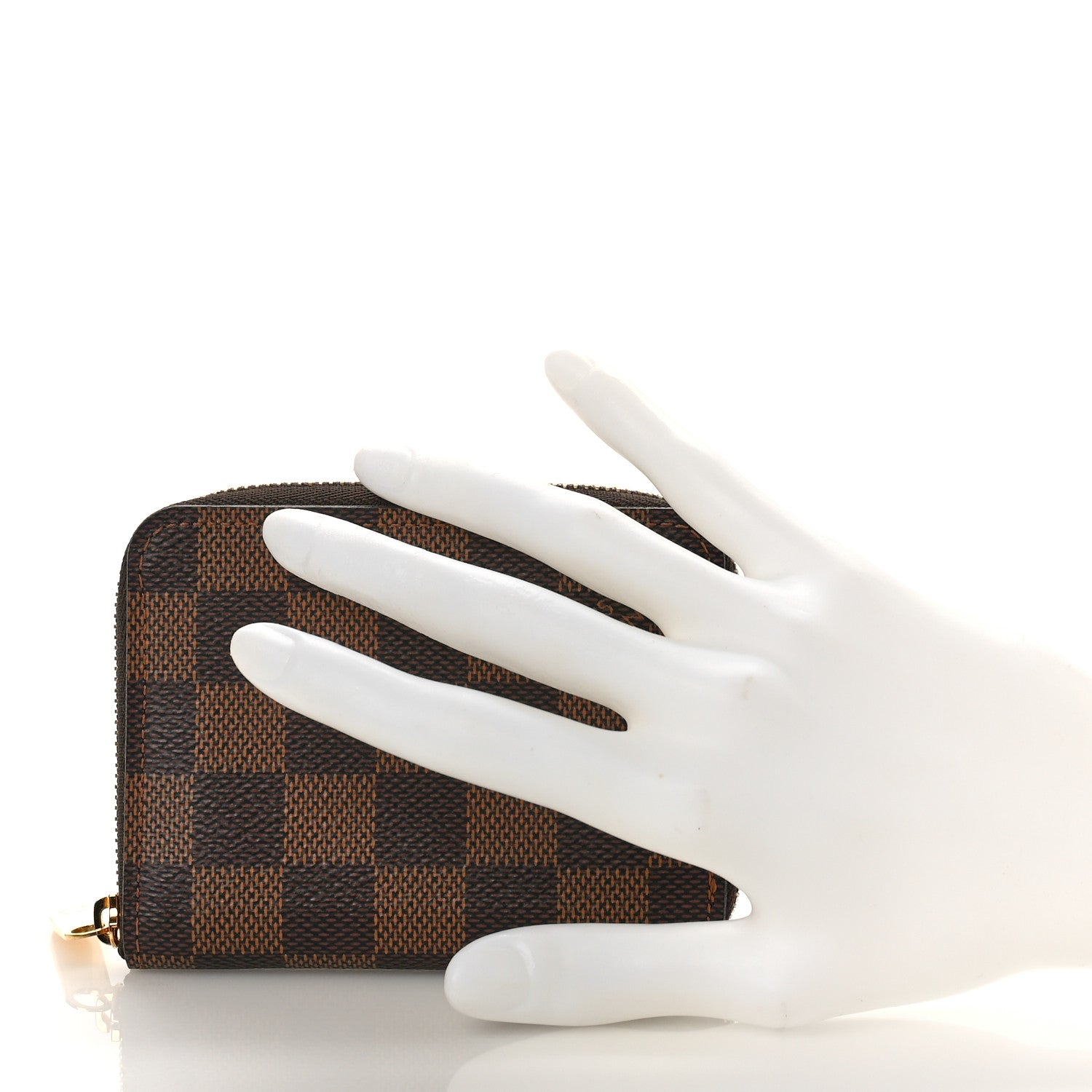 Louis Vuitton Damier Ebene Zippy Coin Purse 2 of 8