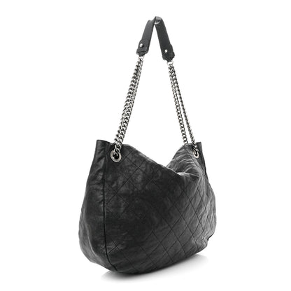Chanel Caviar Quilted Simply CC Hobo Black 3 of 14