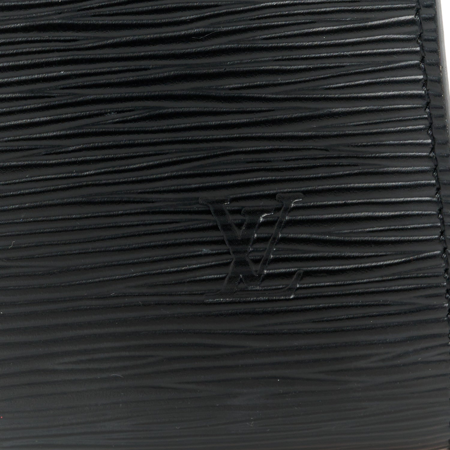 Louis Vuitton Epi Pochette Accessories 24 Black 7 of 11