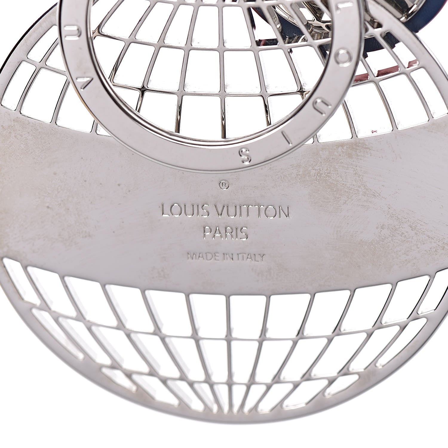 Louis Vuitton Globe LV League Bag Charm Key Ring 3 of 3