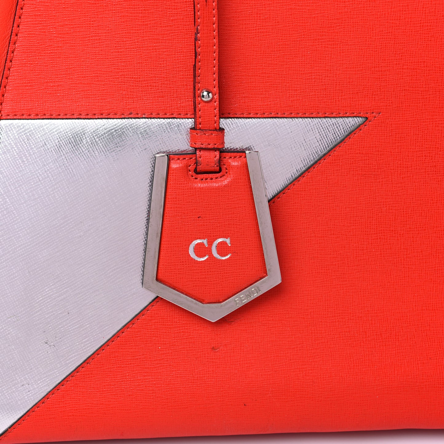 Vitello Elite Regular 2Jours Tote Papavero Silver