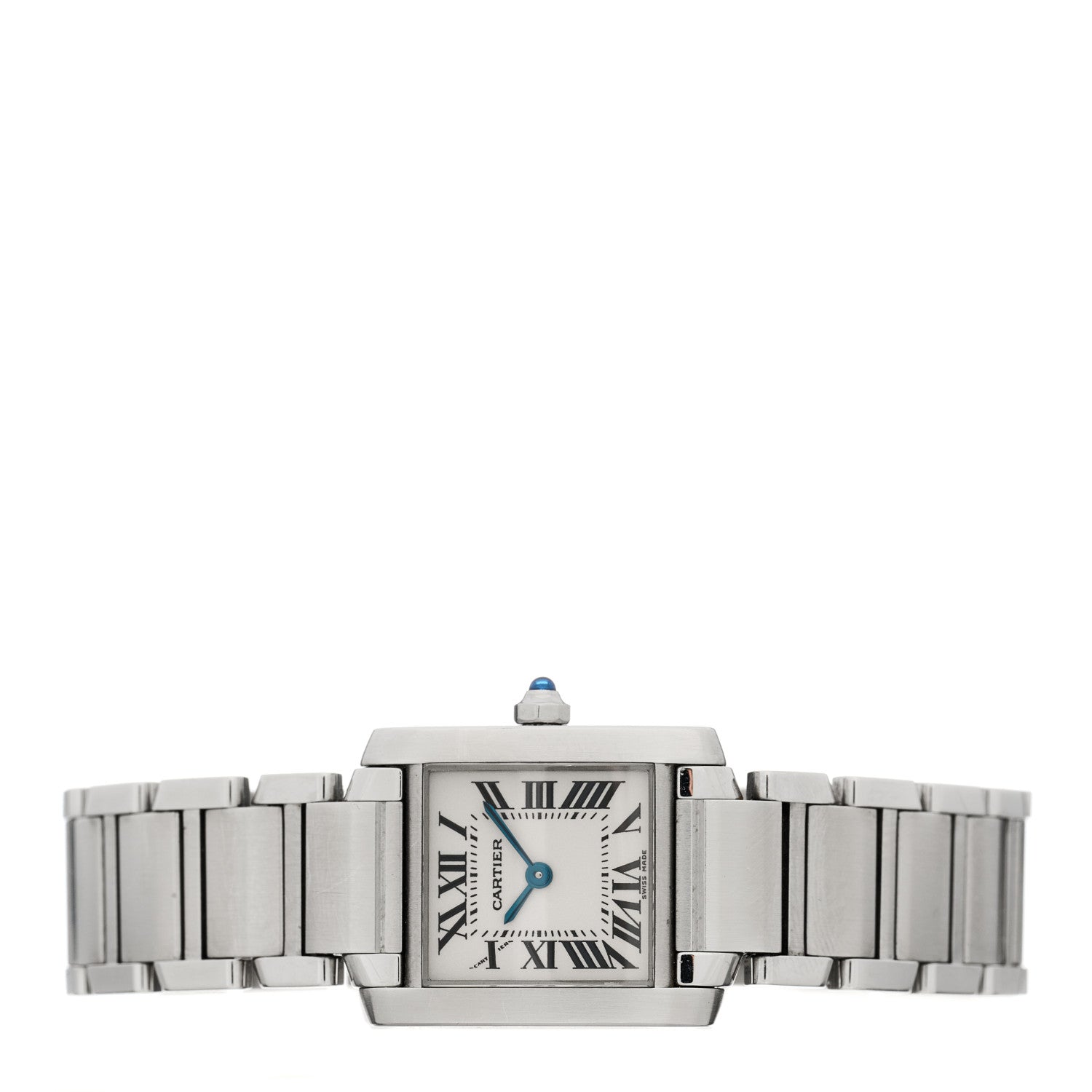 Cartier Stainless Steel 20mm Tank Francaise Quartz Watch 2 of 4