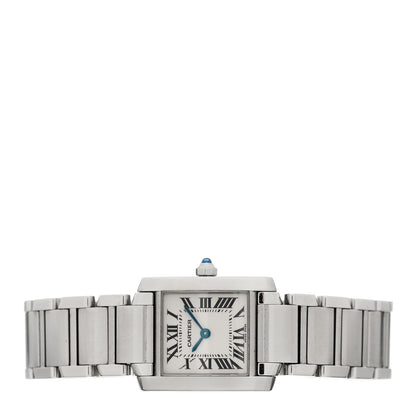 Cartier Stainless Steel 20mm Tank Francaise Quartz Watch 2 of 4