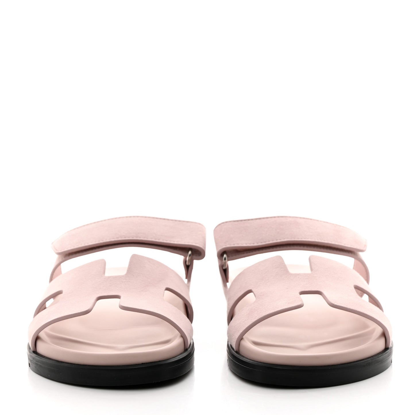 Suede Goatskin Womens Chypre Sandals 39 Rose Porcelaine