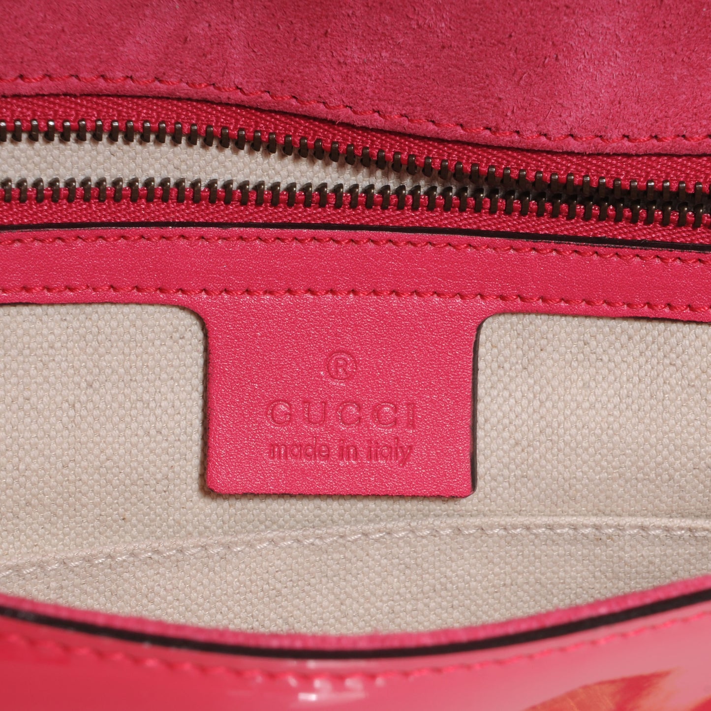 Patent Large Bright Bit Clutch Shocking Pink