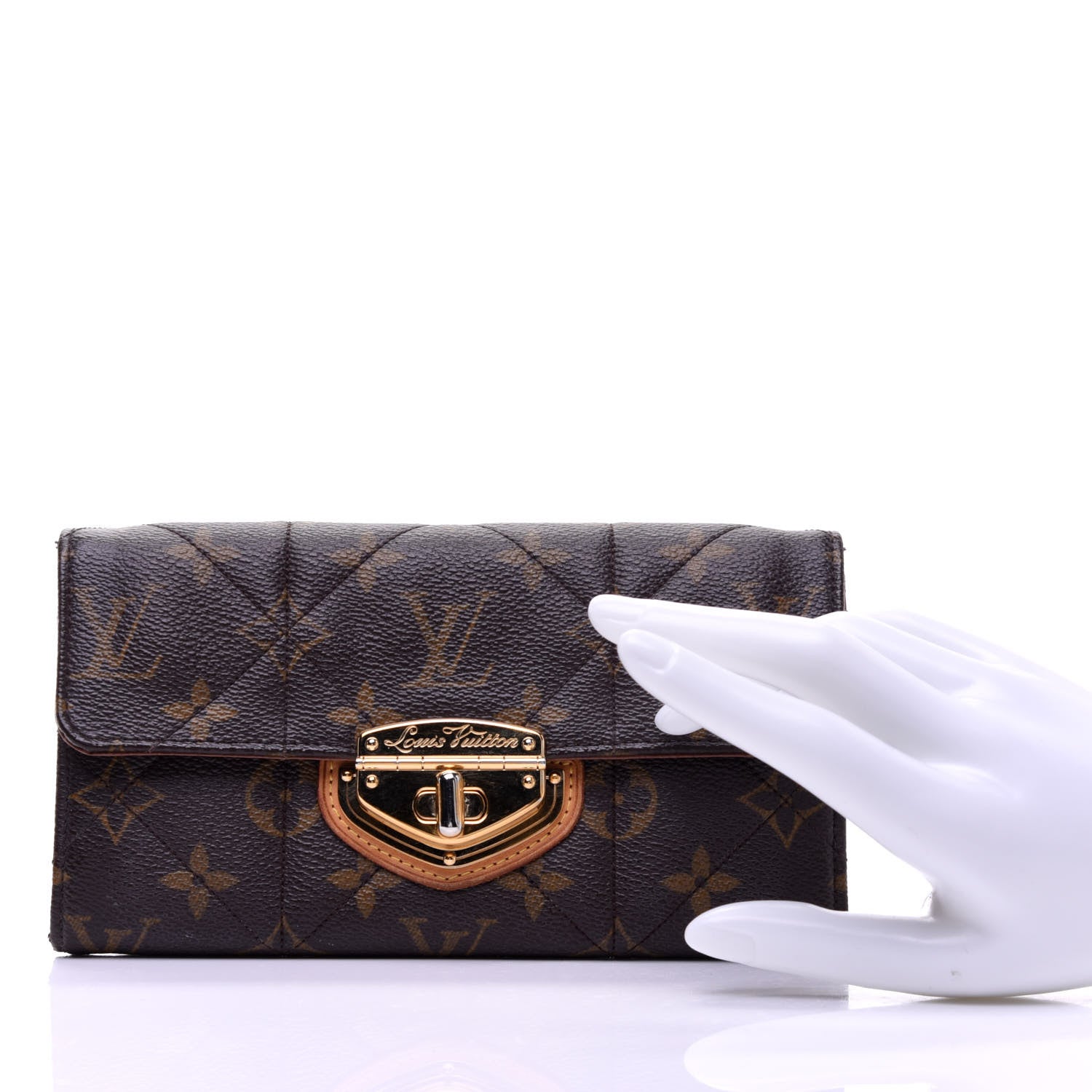 Louis Vuitton Monogram Etoile Sarah Wallet 2 of 10