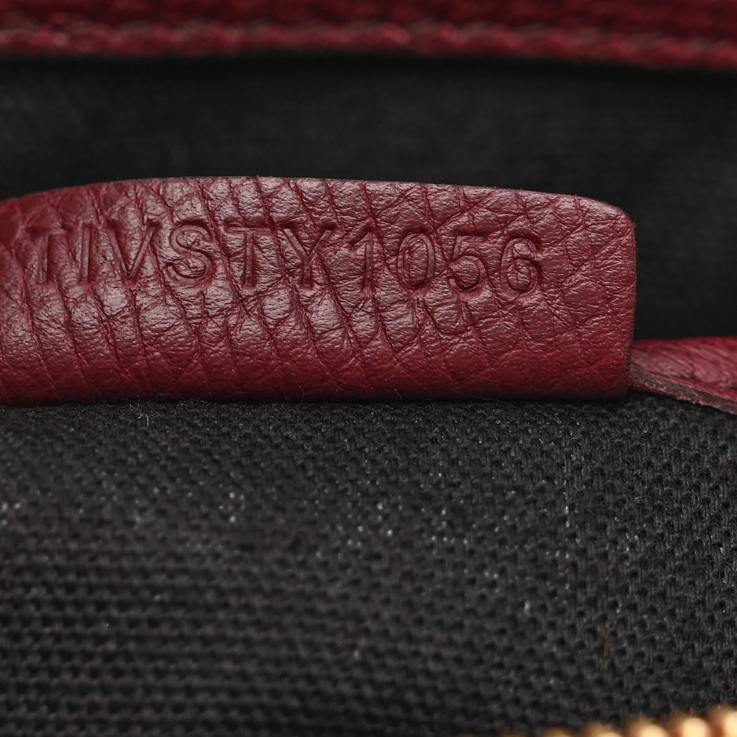 Burberry Grainy Calfskin House Check Medium Banner Tote Mahogany Red 9 of 17