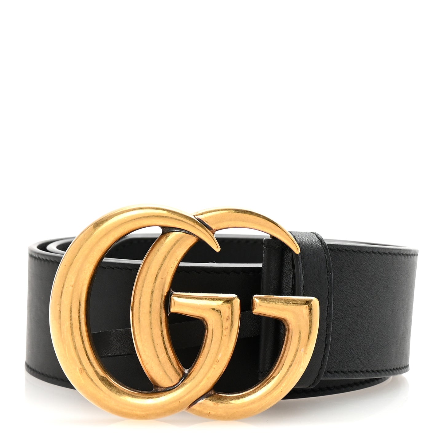 Calfskin Double G 40mm Belt 80 32 Black