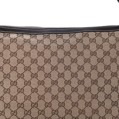 Gucci Monogram Hobo Dark Brown 7 of 9