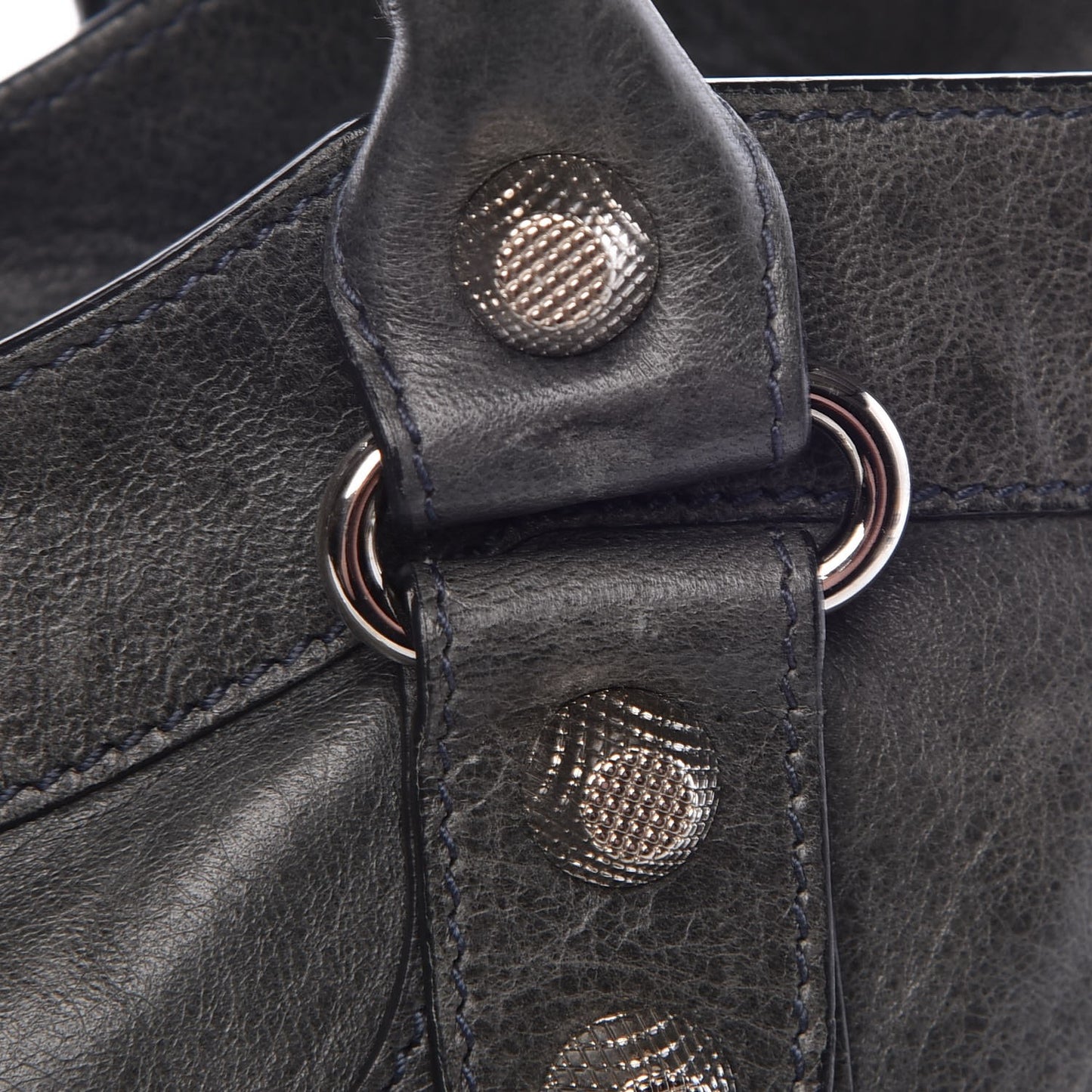 Agneau Giant 12 Silver Hardware Town Anthracite