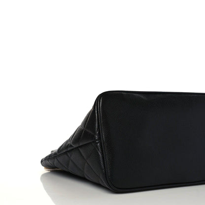 Chanel Caviar Quilted Medallion Tote Black 5 of 9