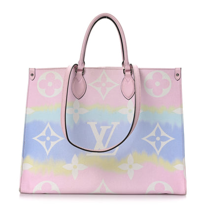 Louis Vuitton Monogram Escale Onthego GM Pastel 1 of 8