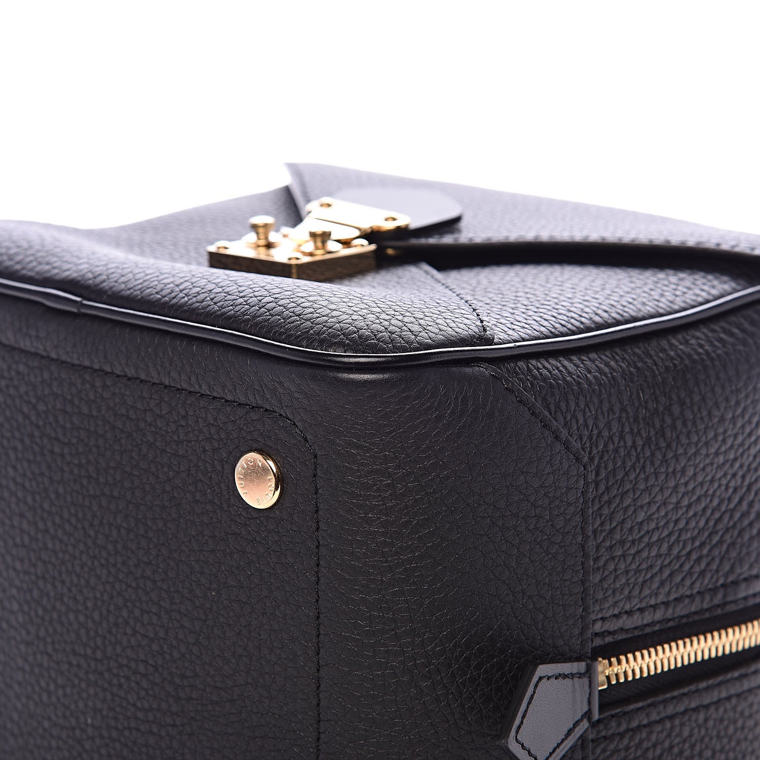 Louis Vuitton Taurillon Neo Square Bag Black 8 of 11