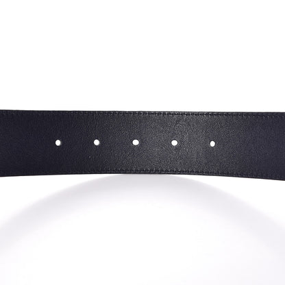 Gucci GG Supreme Monogram Blooms Interlocking G Belt 100 40 Beige Blue Navy 5 of 7