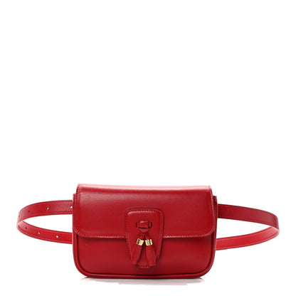 Celine Smooth Calfskin Tassel Belt Bag Red 1 of 12
