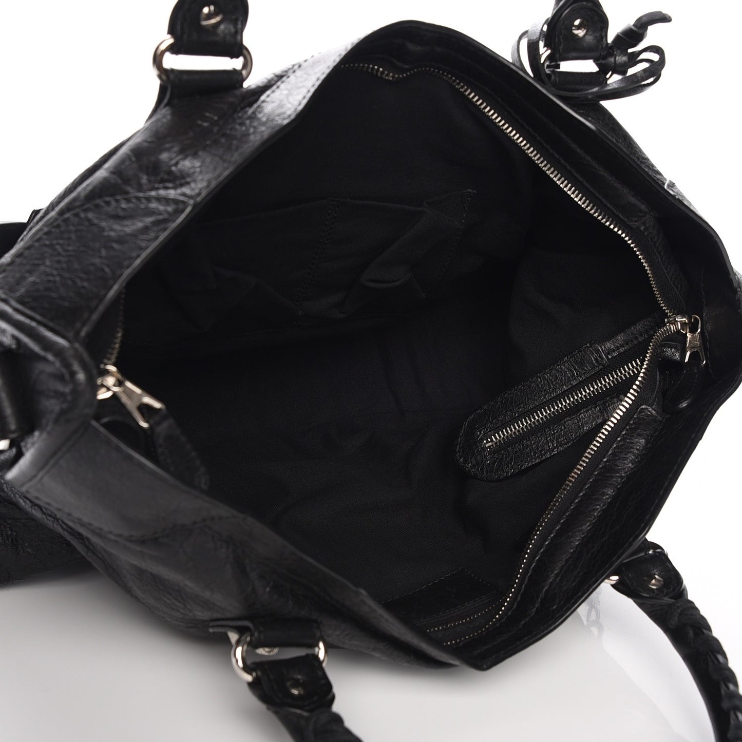 Agneau Giant 12 Silver Hardware City Black