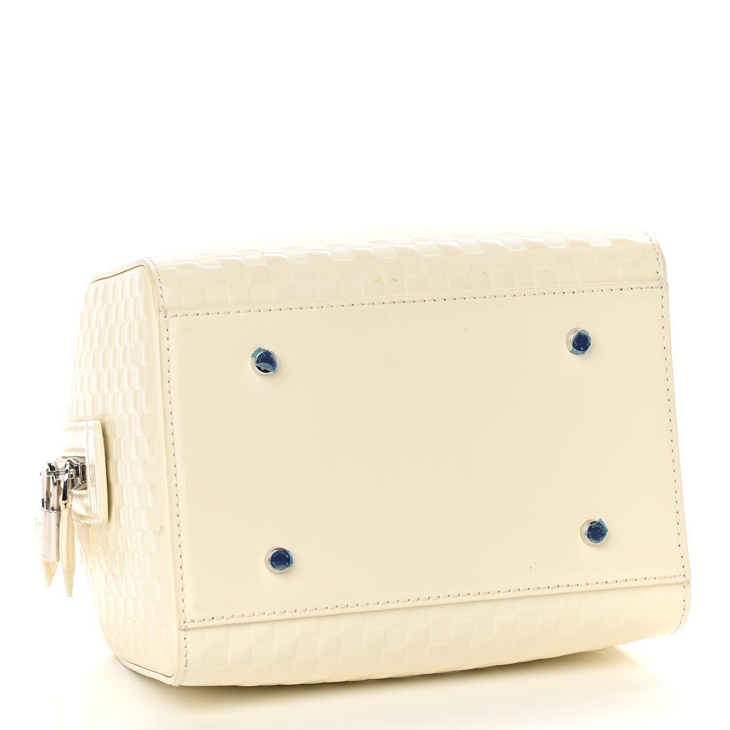 Louis Vuitton Damier Facette Speedy Cube MM Creme 4 of 11