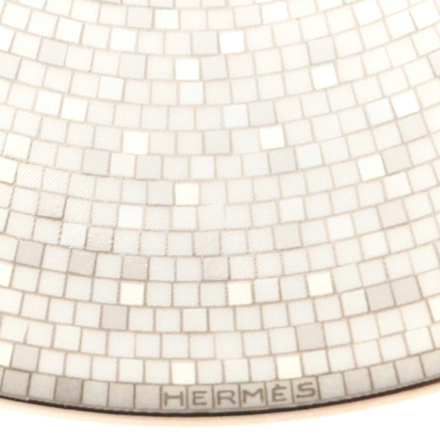 Hermes Porcelain Mosaique au 24 Coffee Cup and Saucer Set of 2 6 of 6