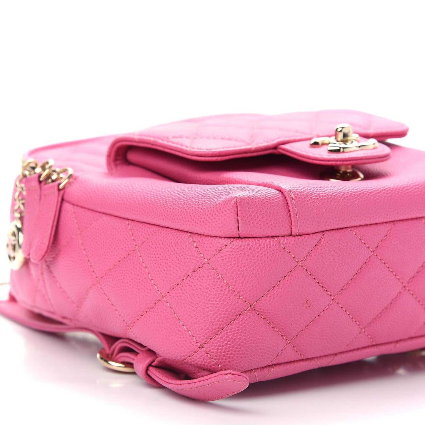 Caviar Quilted Small CC Day Backpack Pink