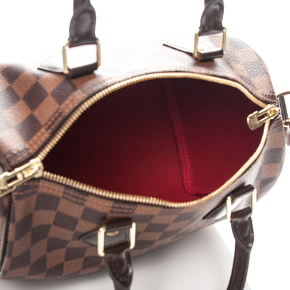 Louis Vuitton Damier Ebene Speedy Bandouliere 25 5 of 8