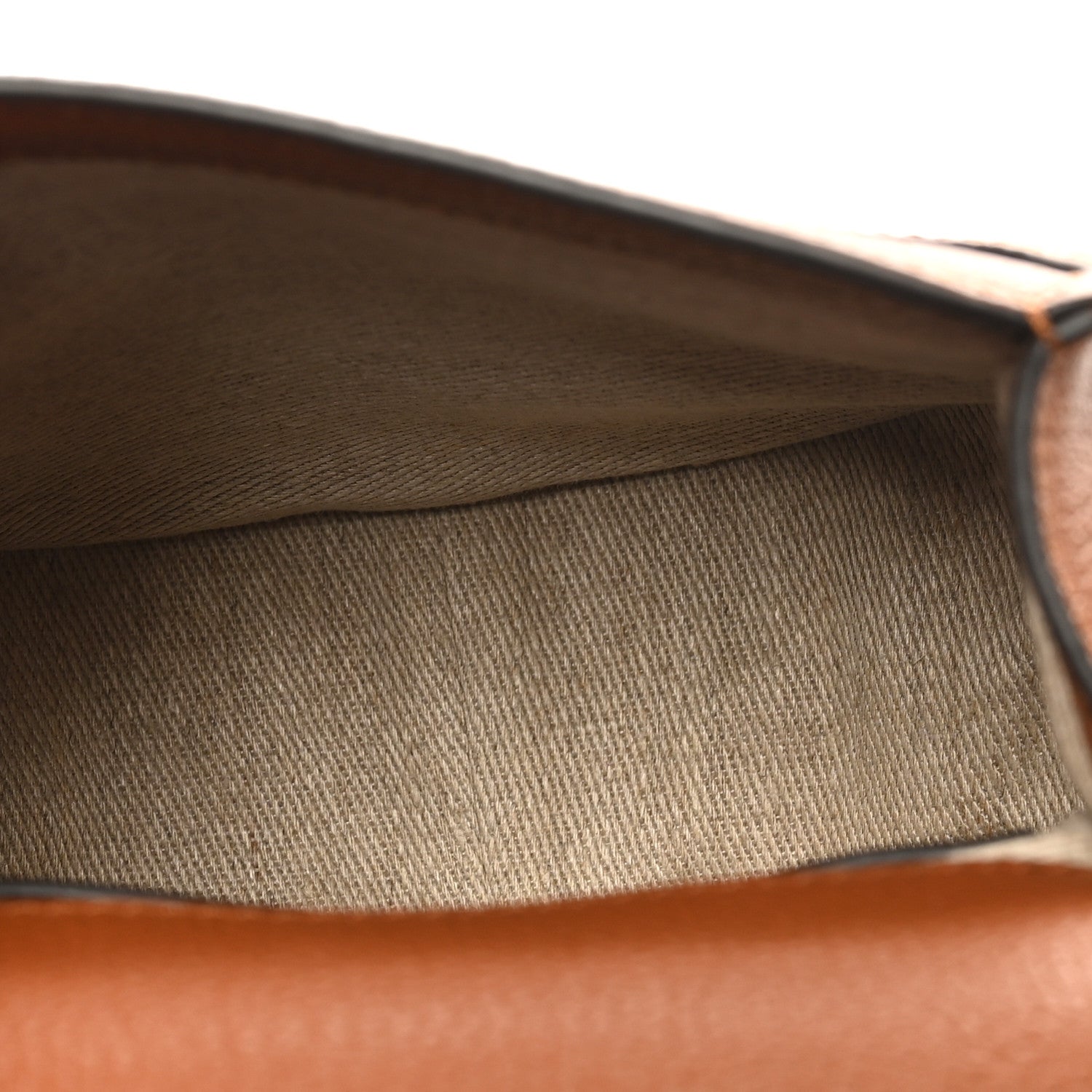Chloe Grained Calfskin Small Marcie Saddle Bag Tan 5 of 9
