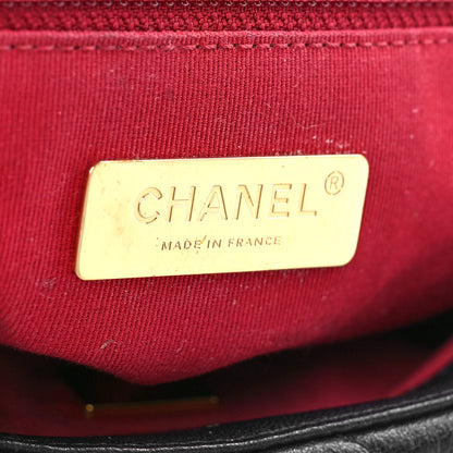 Chanel Goatskin Quilted Medium Chanel 19 Flap Black 6 of 10