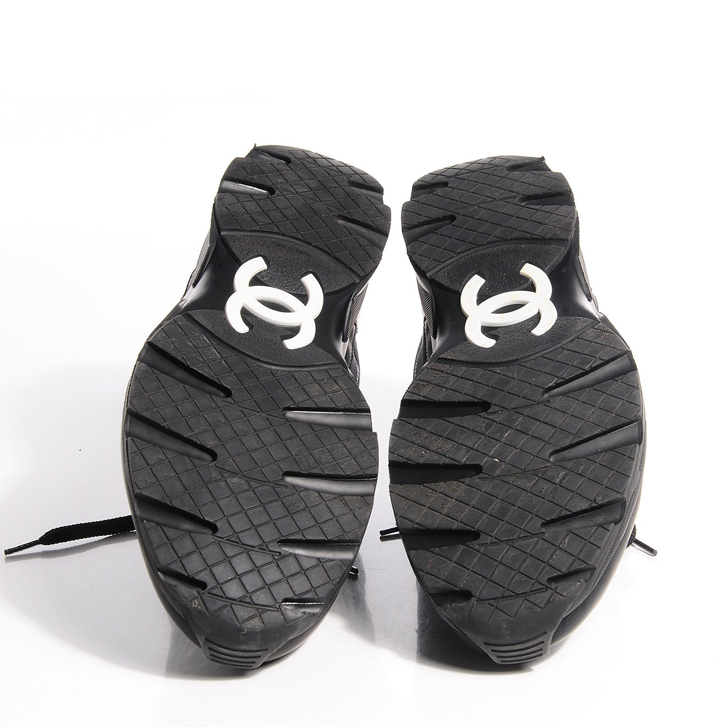Neoprene Quilted Sneakers 42 Black
