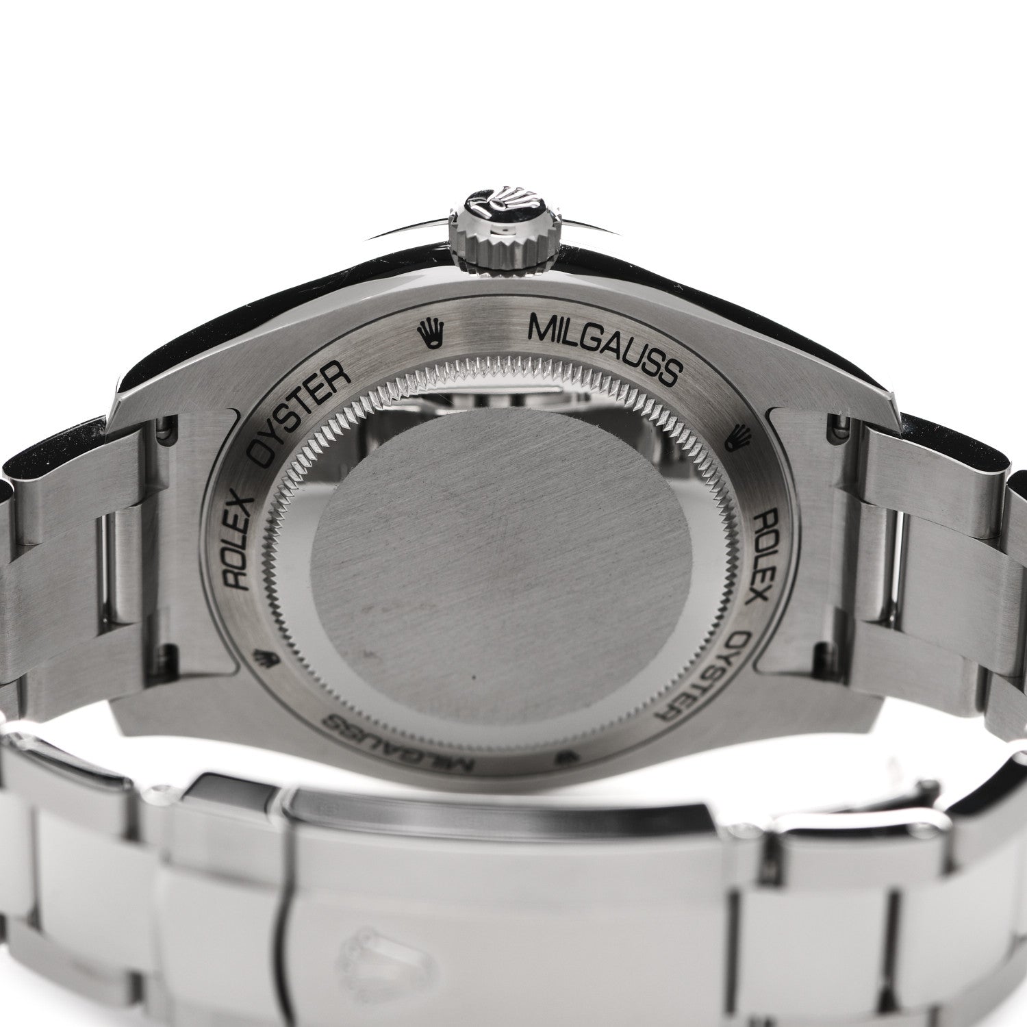 Rolex Stainless Steel 40mm Oyster Perpetual Milgauss Watch Z-Blue 116400GV 4 of 5