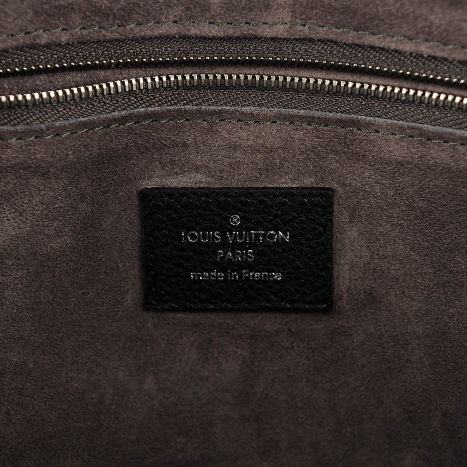 Louis Vuitton Veau Cachemire Soft Lockit MM Black 6 of 7