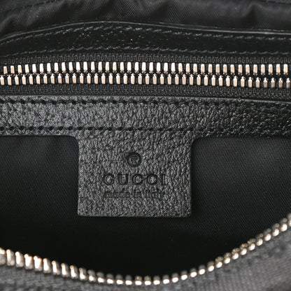 Gucci Econyl Nylon Monogram Off The Grid Belt Bag Black 6 of 9