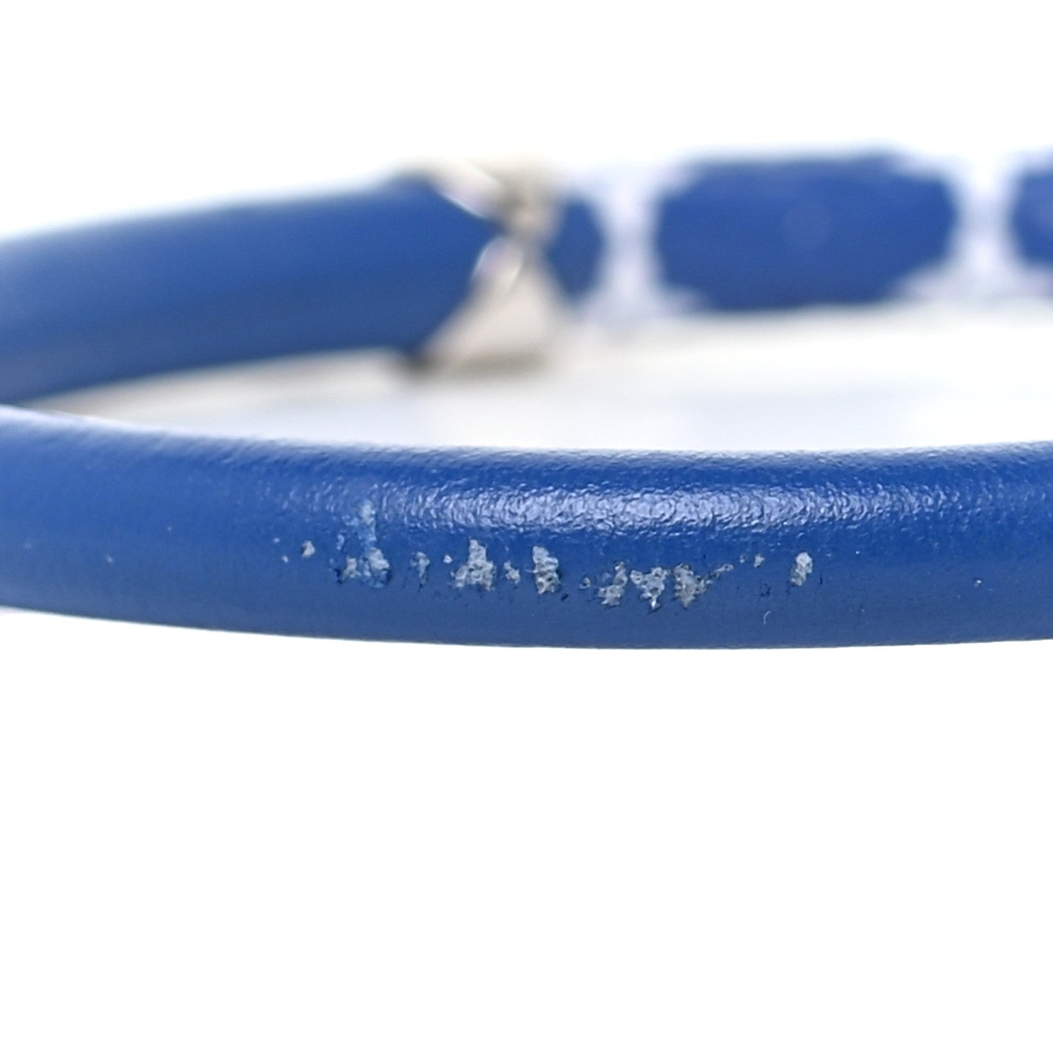 Louis Vuitton Monogram Daily Confidential Bracelet 17 Blue 4 of 5