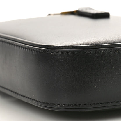 Saint Laurent Smooth Calfskin Mini Le 5 A 7 Vertical Hobo Black 9 of 10