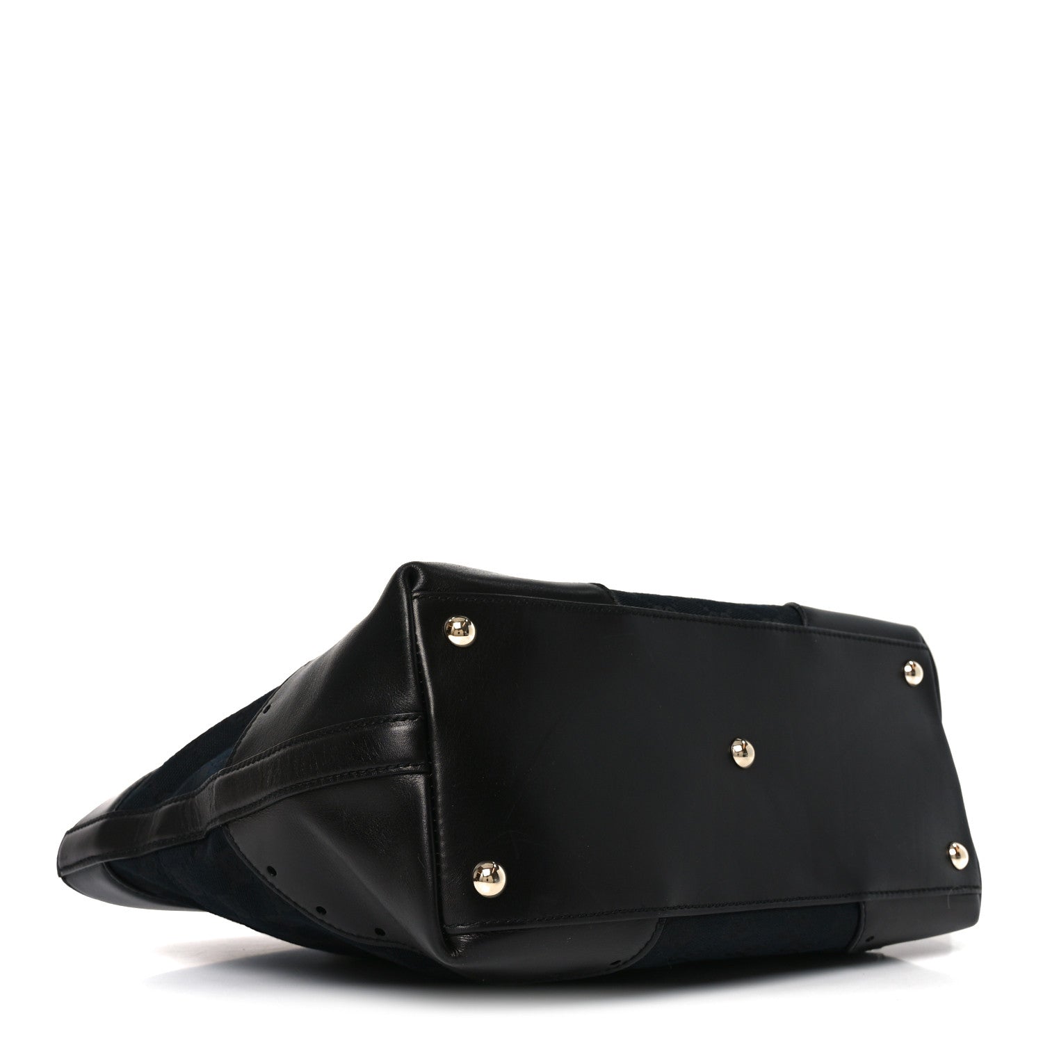 Gucci Monogram Large Punch Tote Black 1874851 – FASHIONPHILE