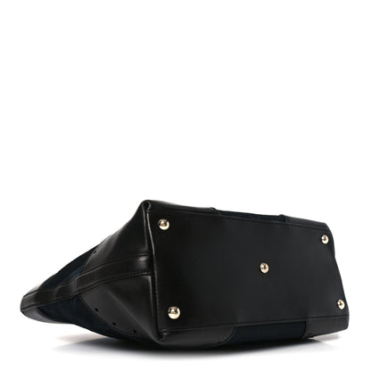 Gucci Monogram Large Punch Tote Black 4 of 10