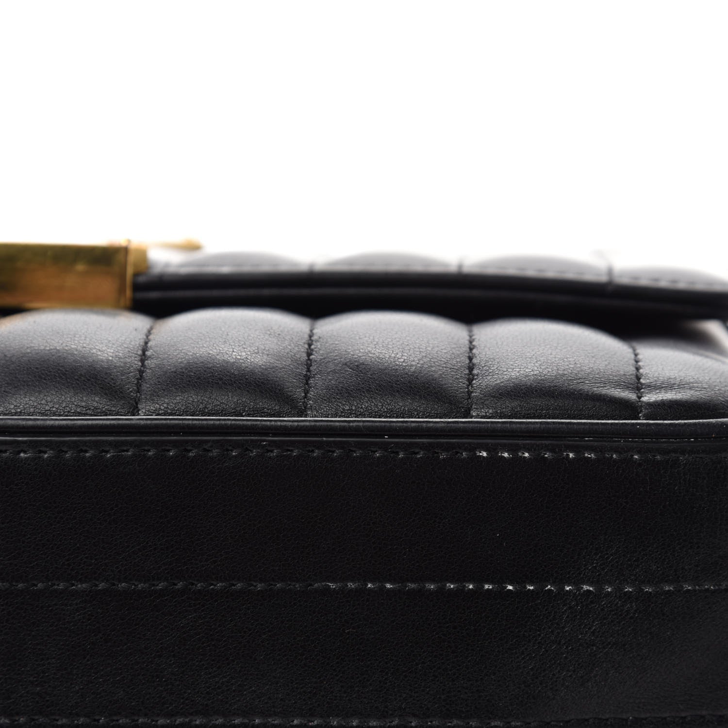 Saint Laurent Lambskin Matelasse Monogram Large Vicky Chain Bag Black 11 of 14