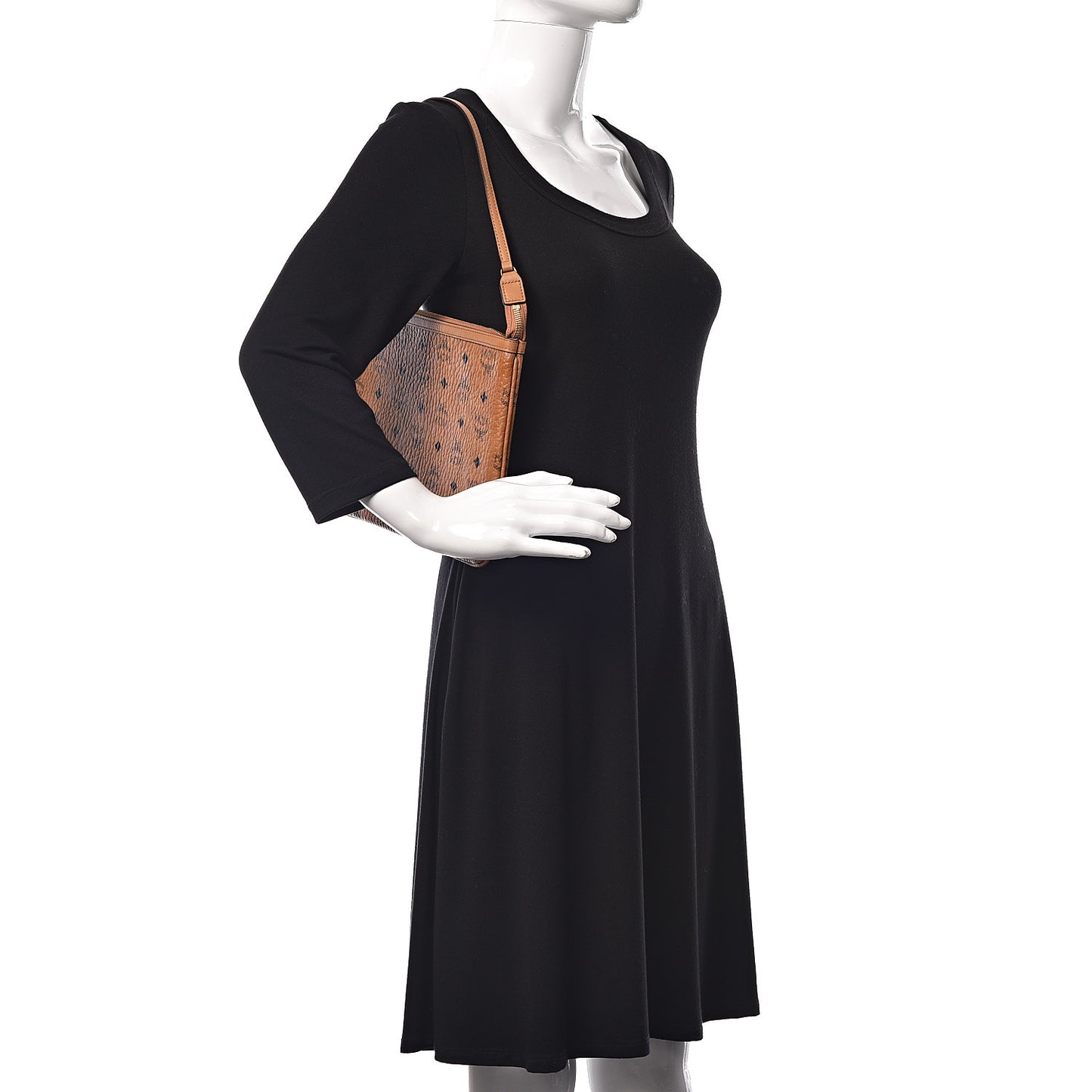 Visetos Liz Shopper Tote Pouch Cognac