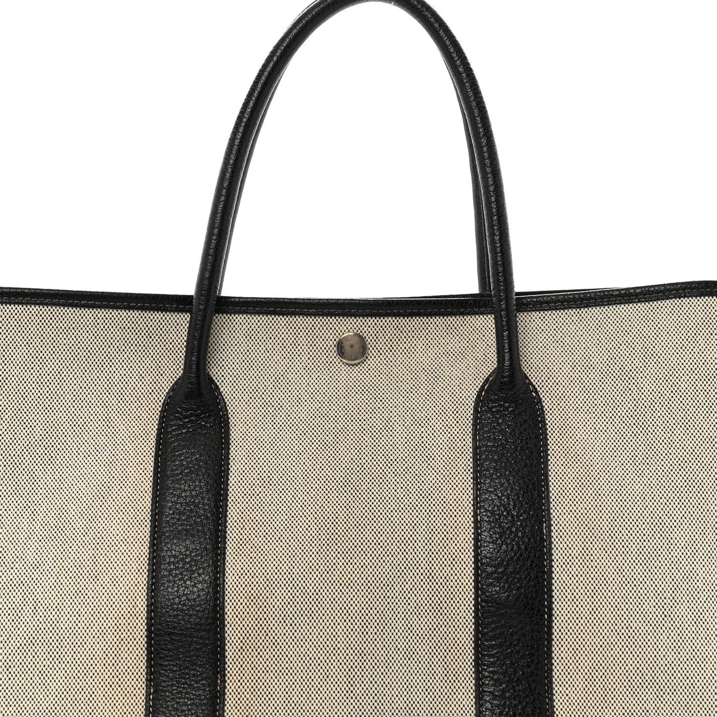 Toile Buffle Skipper Garden Party 36 MM Tote Black