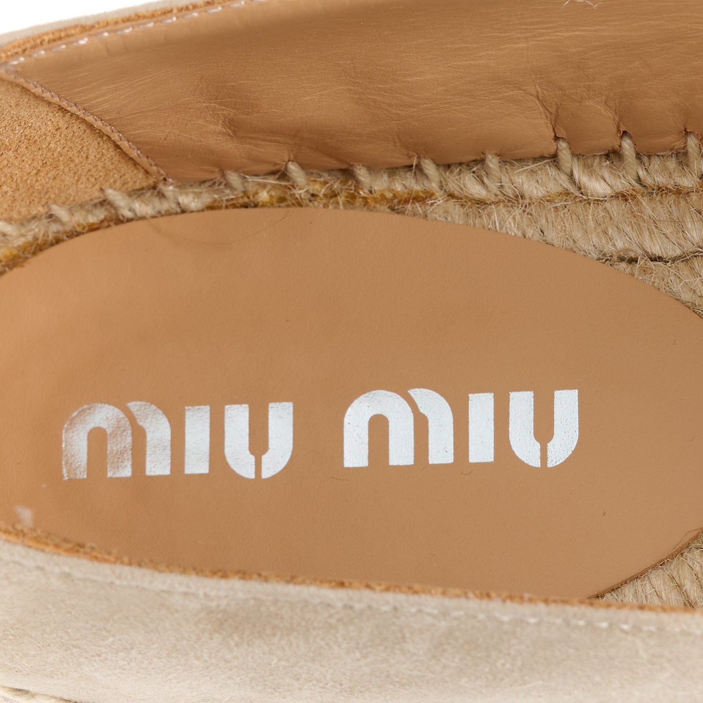 Camoscio Crystal Espadrilles 37 Corda