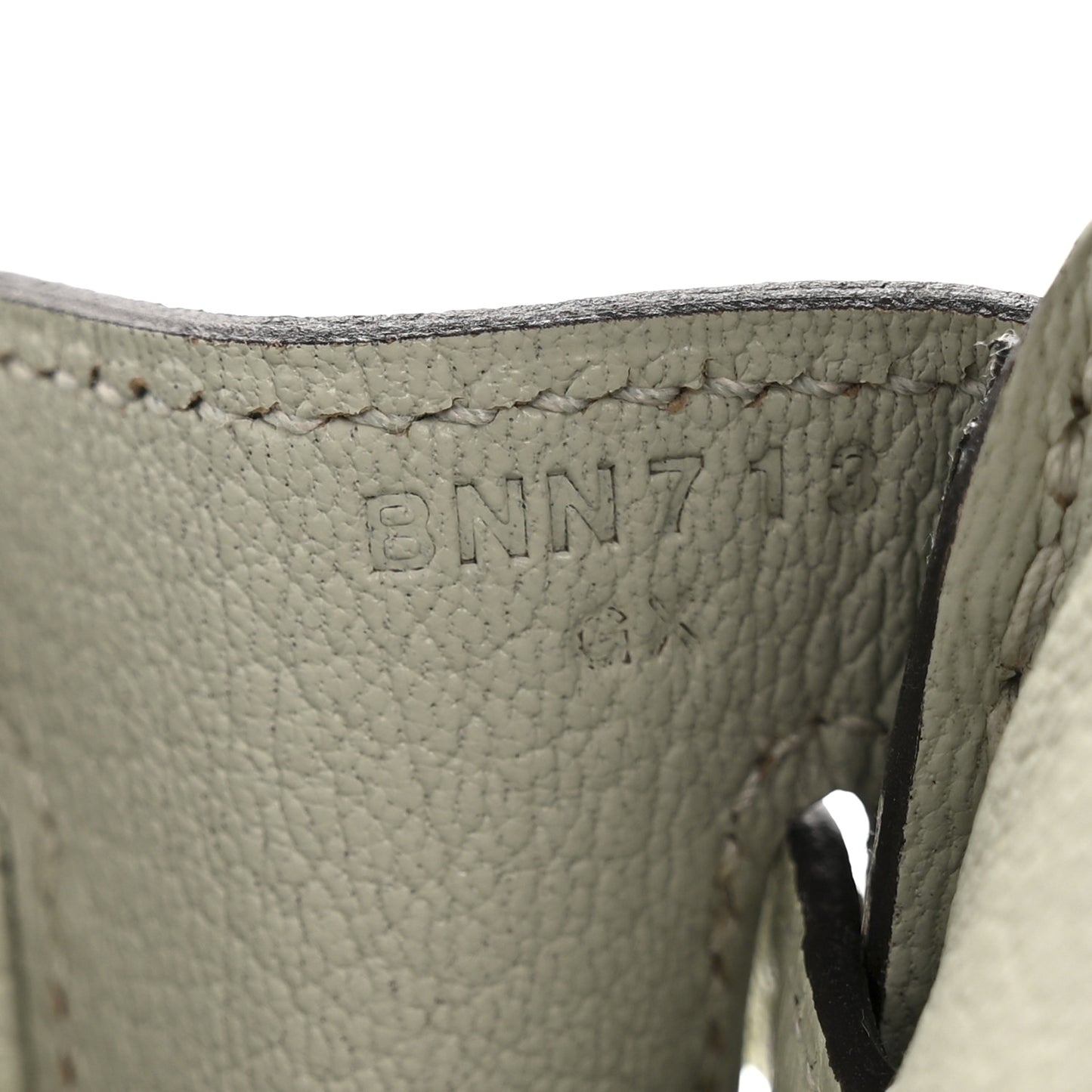 Togo Birkin 25 Gris Neve