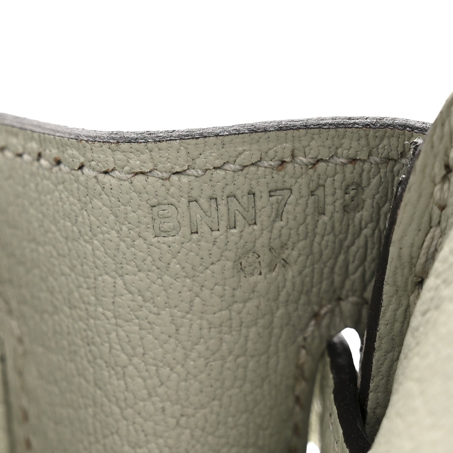Hermes Togo Birkin 25 Gris Neve 7 of 12