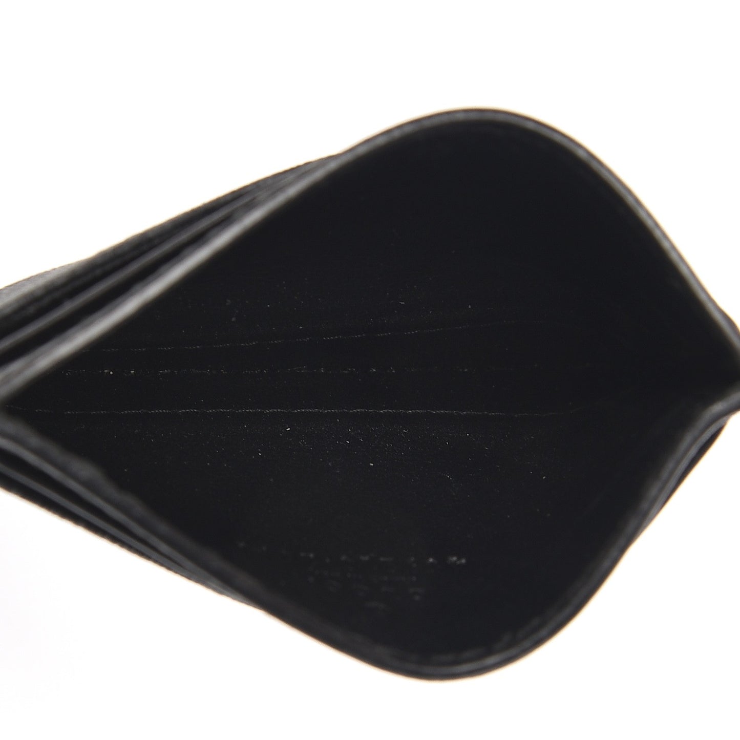 GG Supreme Monogram Card Holder Black Grey