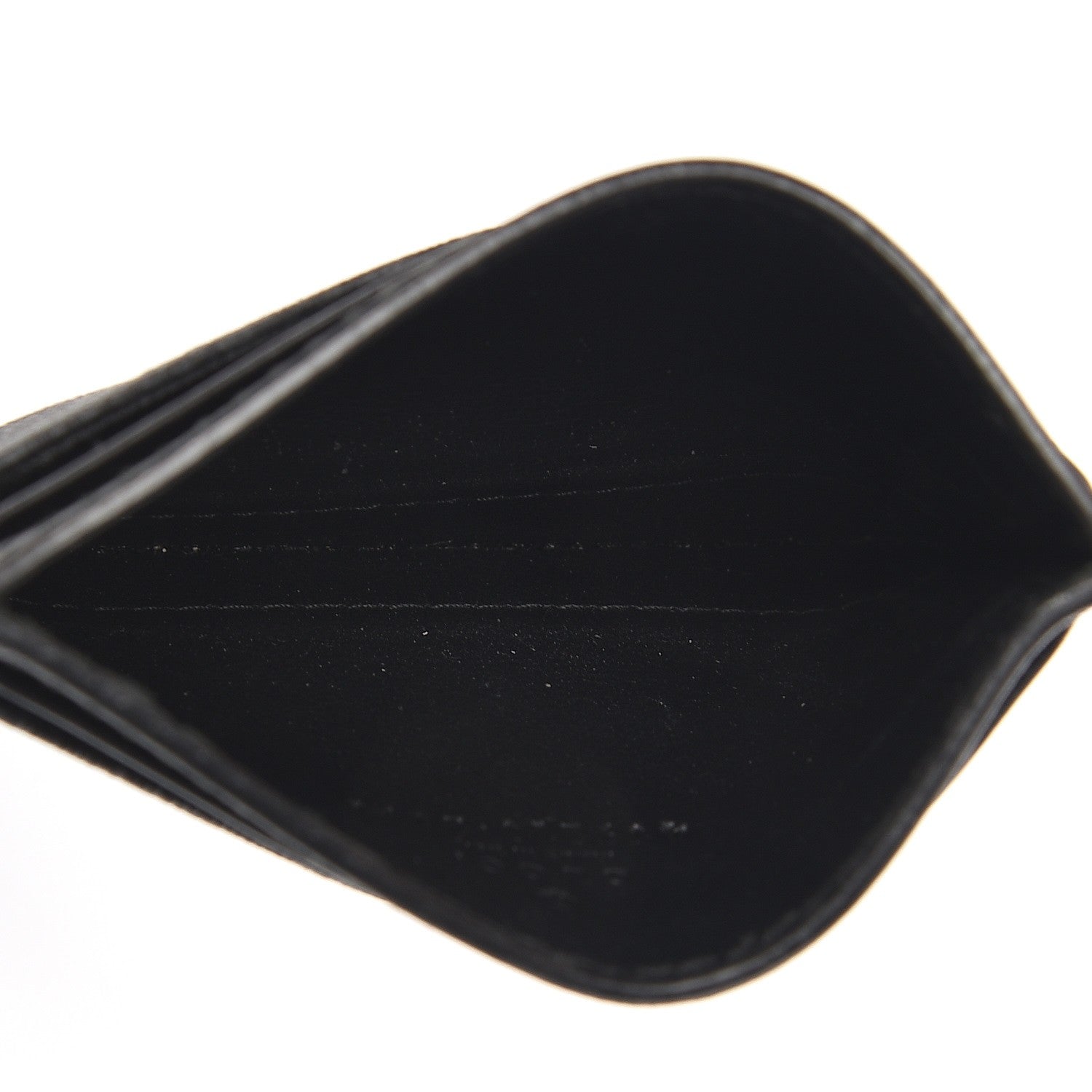 Gucci GG Supreme Monogram Card Holder Black Grey 5 of 6
