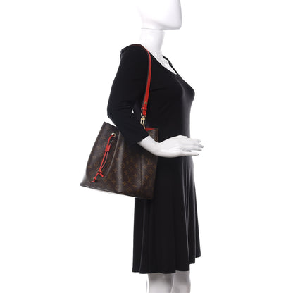 Louis Vuitton Monogram Neonoe MM Coquelicot 2 of 9